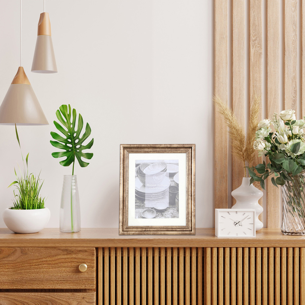 Maison Antique Gold Frame 6x4 inch Image 2