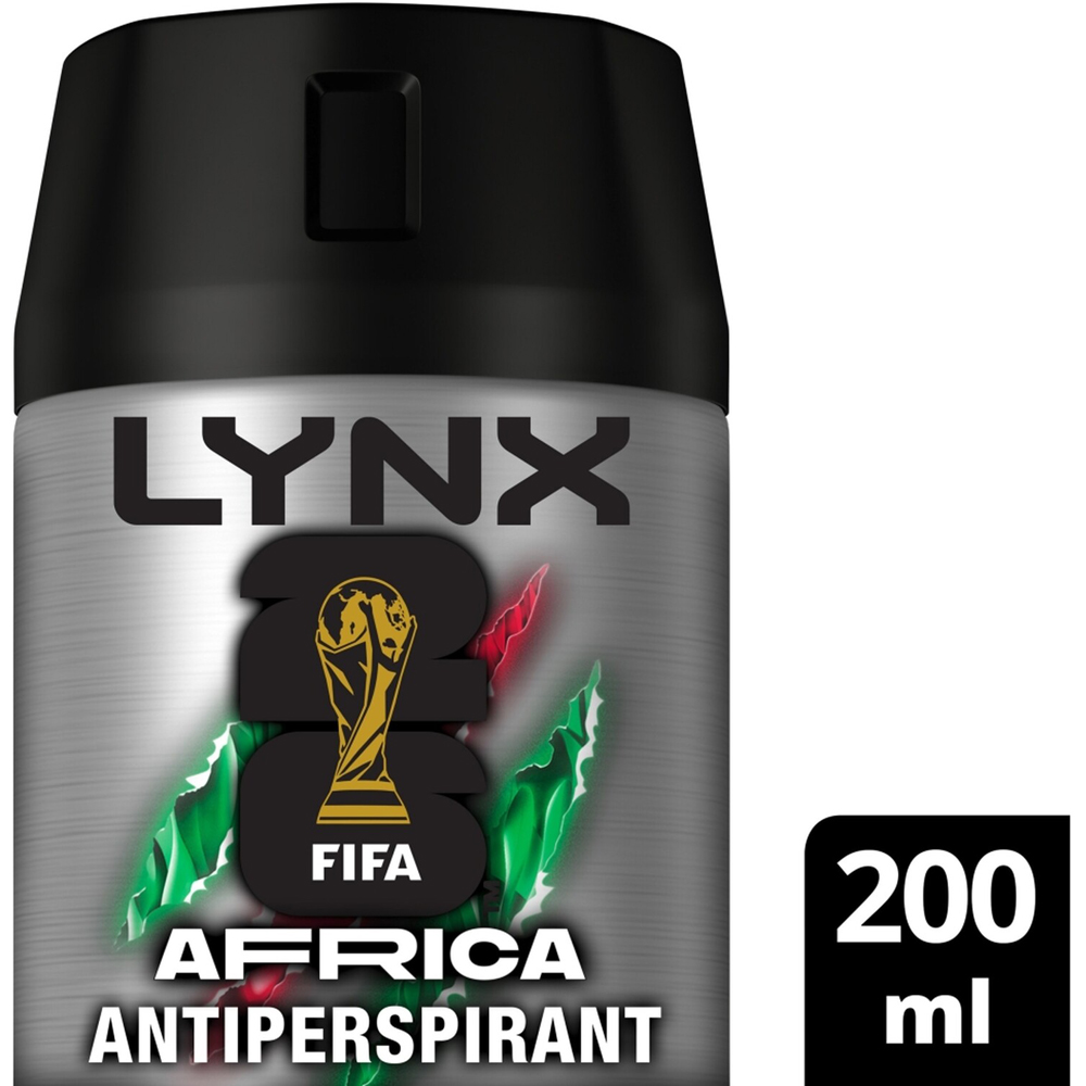 Lynx Anti Perspirant Deodorant Spray Africa 200ml Image 3