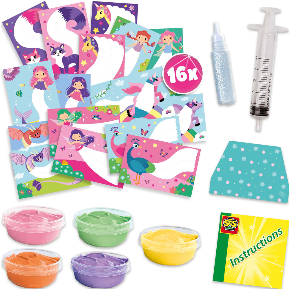 SES Creative Squeegee Art Set Image 2