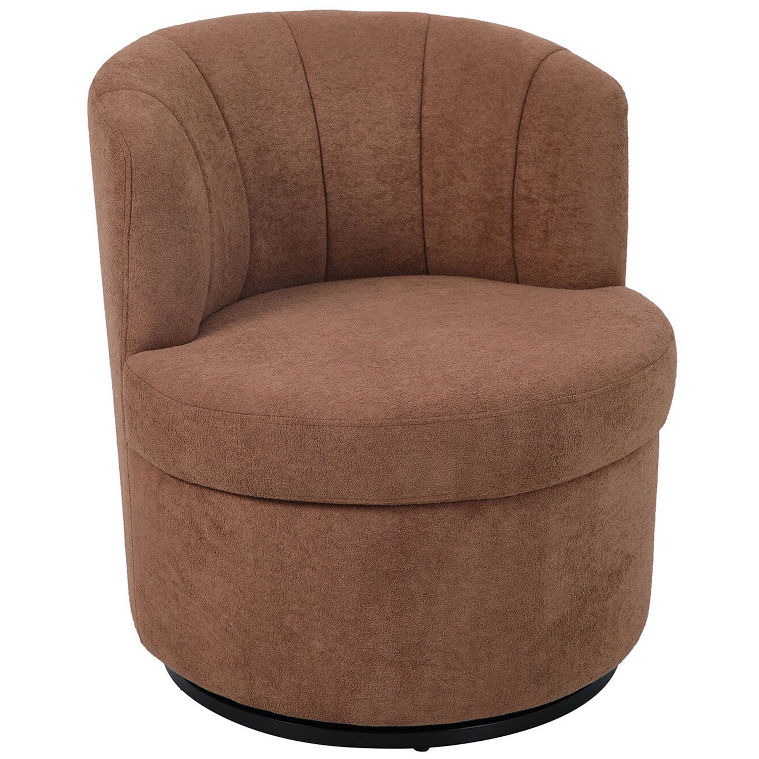 Halle Brown Swivel Accent Chair Image 3