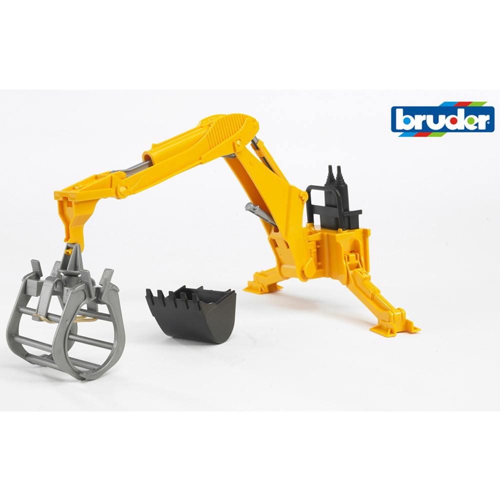 Bruder Kids Rear Hydraulic Arm with Grab Accessory Image 3