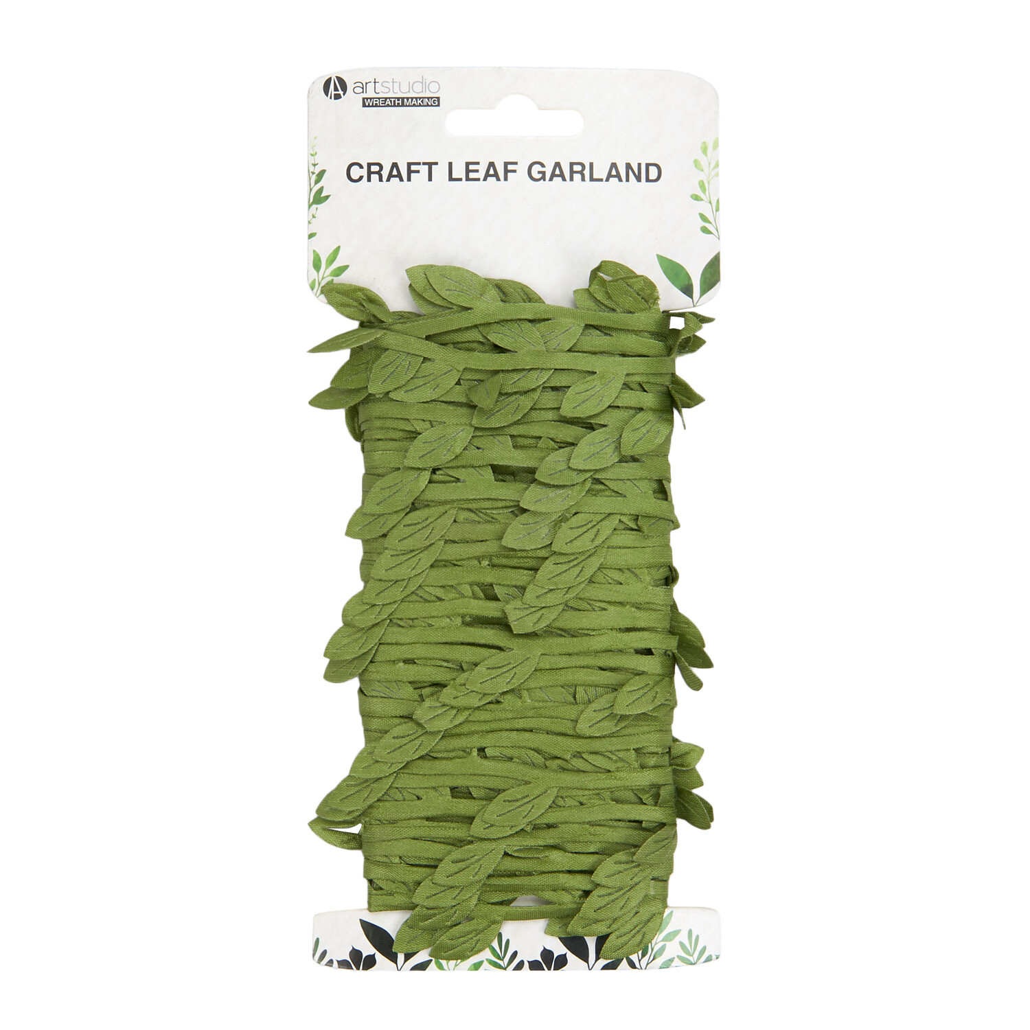 Craft Leaf Garland - Green Image 1