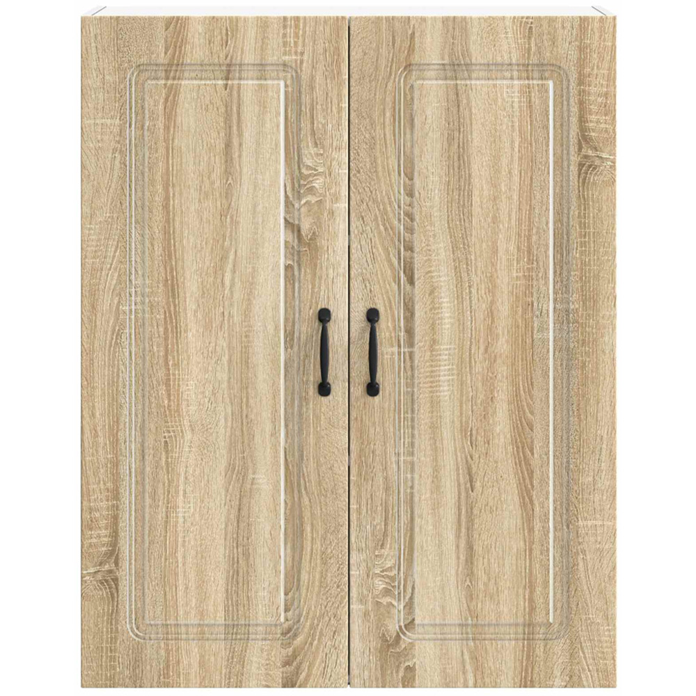 vidaXL 2 Door Sonoma Oak Kitchen Wall Cabinet Image 4