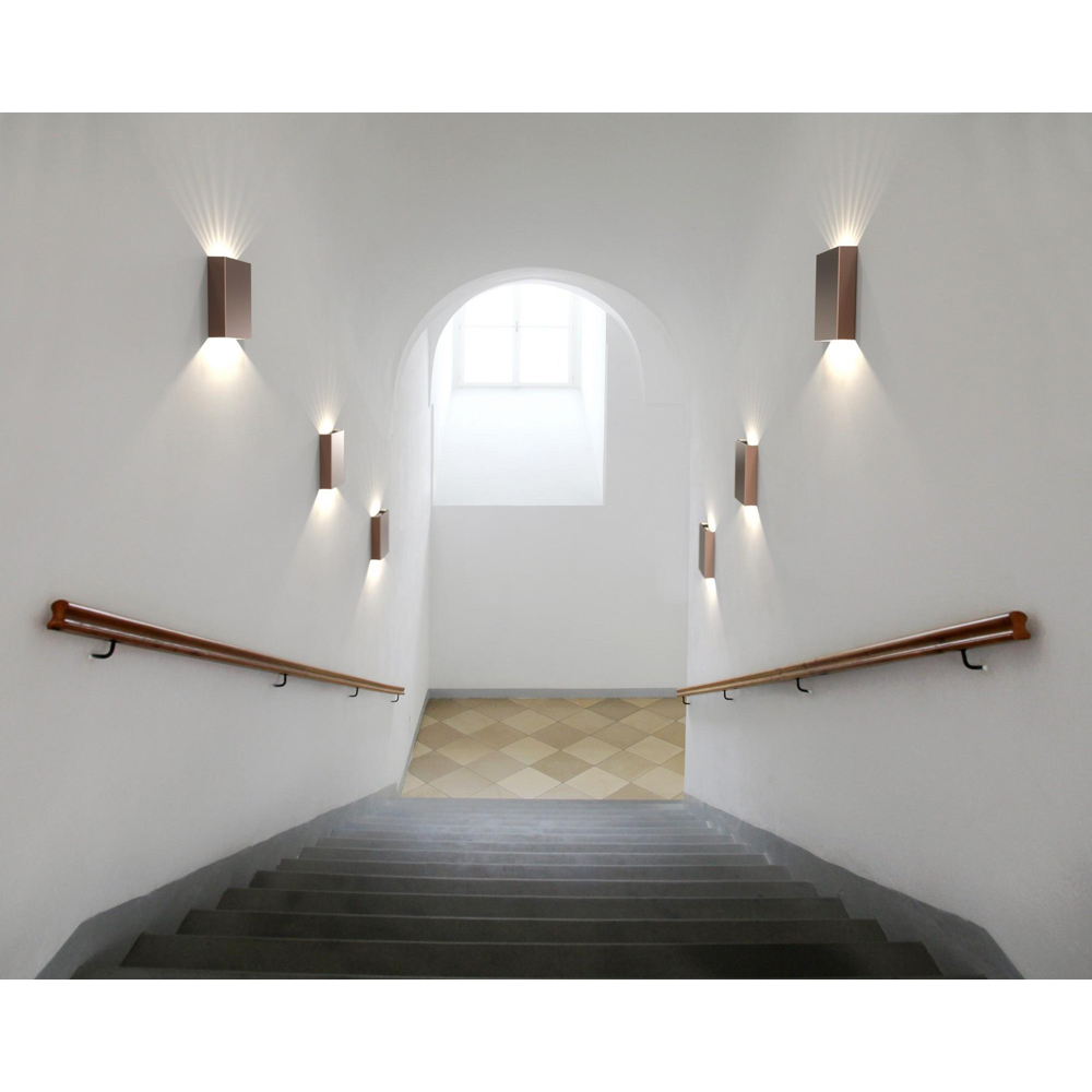 Nordlux Fold 15 Copper Magnetic Shade Garden Wall Light Image 8