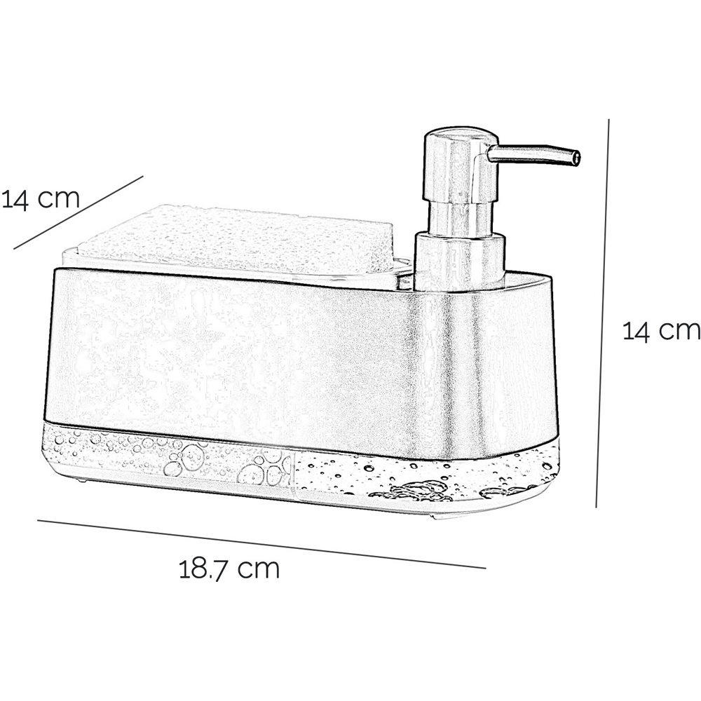 Innoteck Essentials 3 in 1 Hand and Dish Soap Dispenser Image 7