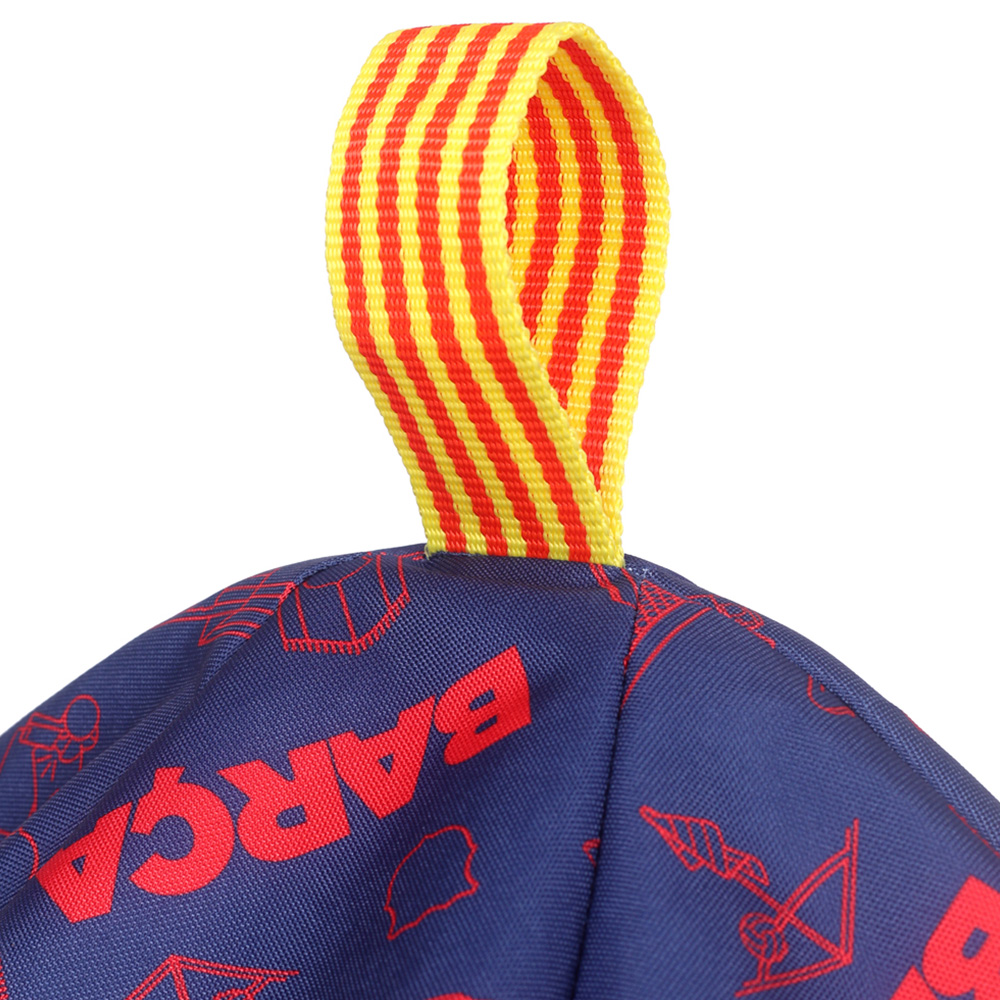 Kaikoo Barcelona Blue and Red Print Bean Bag Image 8
