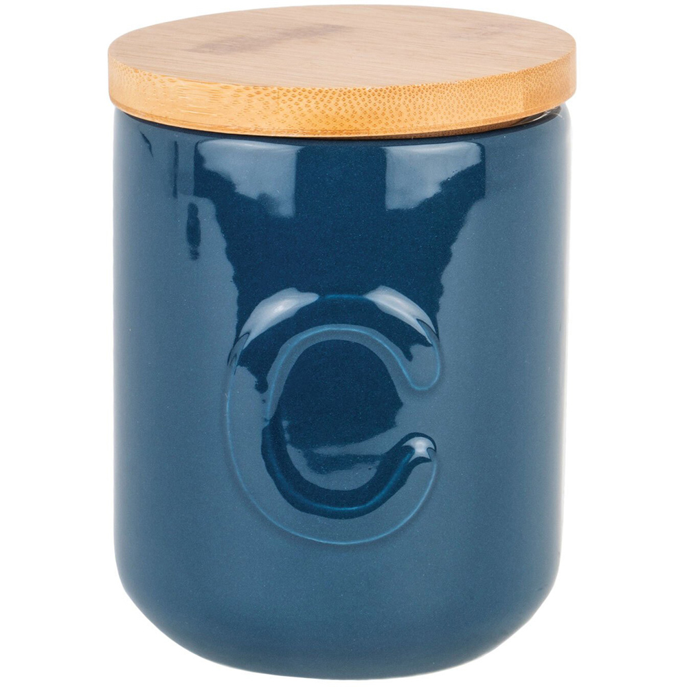 Tuscan Embossed Kitchen Canister - Coffee Image