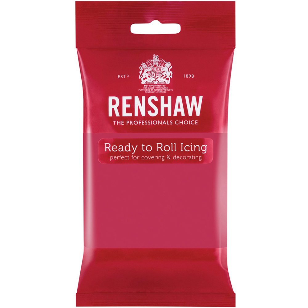Renshaw Fondant Icing Ready to Roll  - Fuschia Image