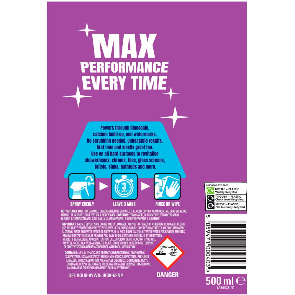 Max Limescale Spray Image 2