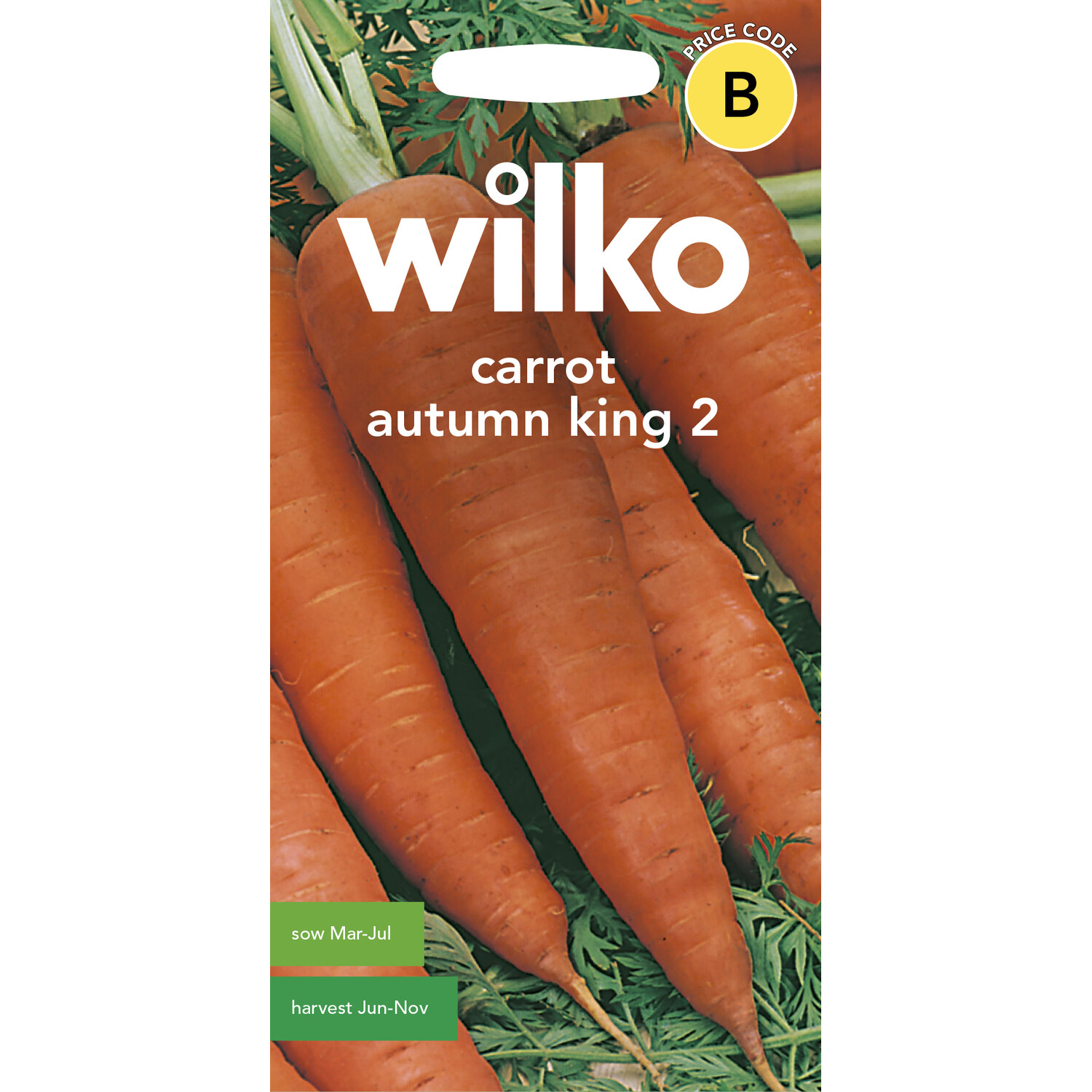 Wilko Carrot Autumn King Seeds Image 1