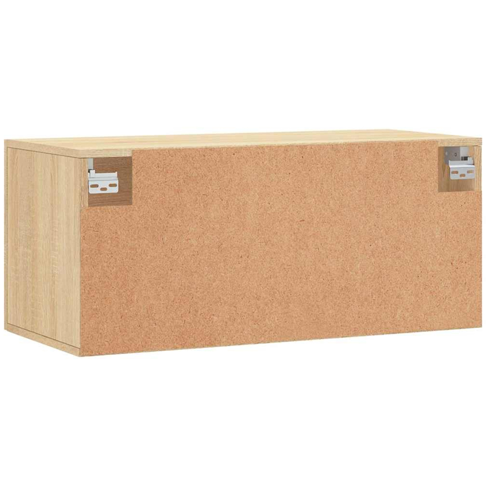 vidaXL 2 Door Sonoma Oak Wall Cabinet Image 8