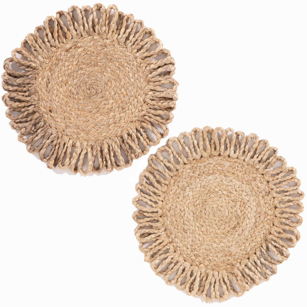 Thames Natural Jute Placemat Set of 2 Image 1