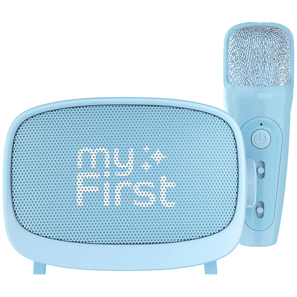 myFirst Voice 2 Blue Portable Kids Bluetooth Speaker Image 4