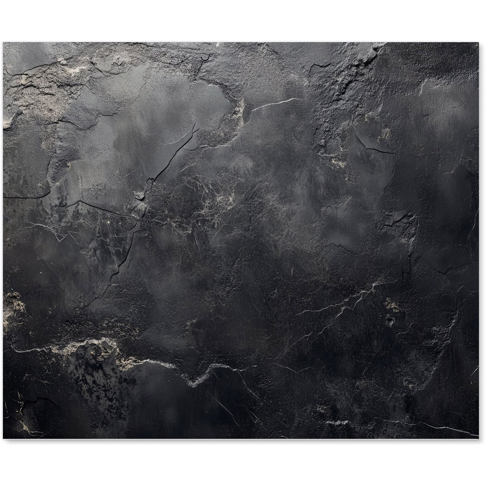 Warren Reed Designer Dark Concrete Effect Glass Kitchen Splashback 75 x 90cm Image 2