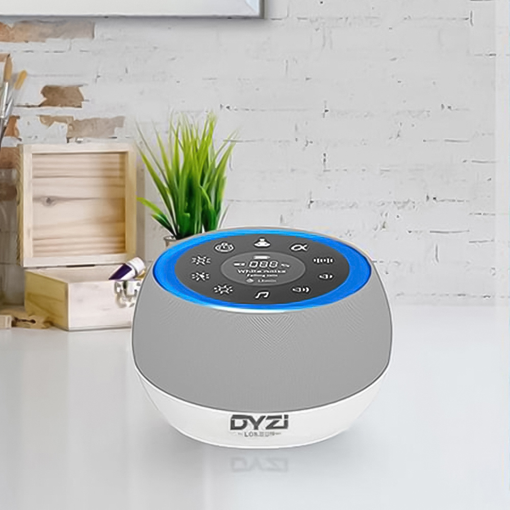 Dyzi White Noise Machine with RGB Night Light Image 1