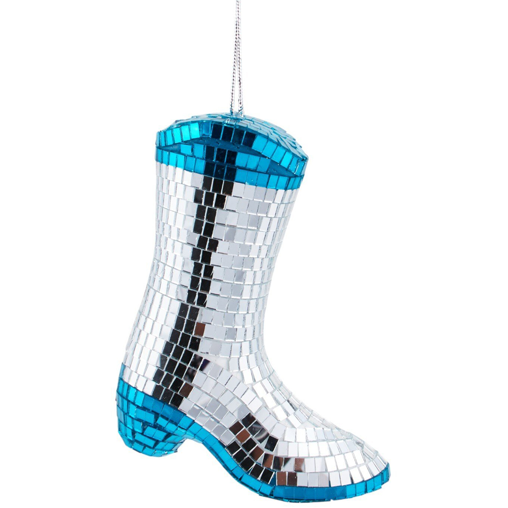 Disco Cowboy Boot Hanging Decoration Image 5