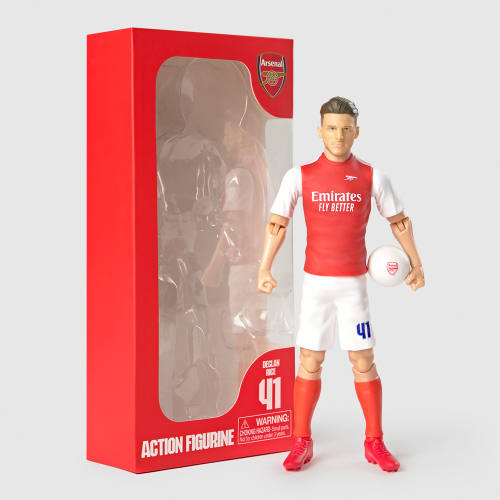 Banbo Declan Rice Arsenal Fully Articulated Football Figurine Image 2