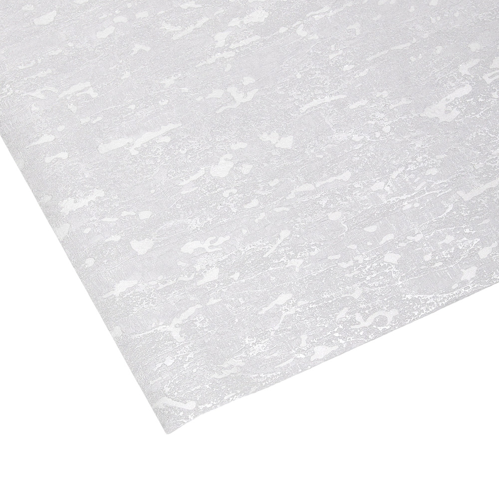 Living and Home Stone-Inspired Rectangle 3D Embossed White Non-Pasted Wallpaper Image 5