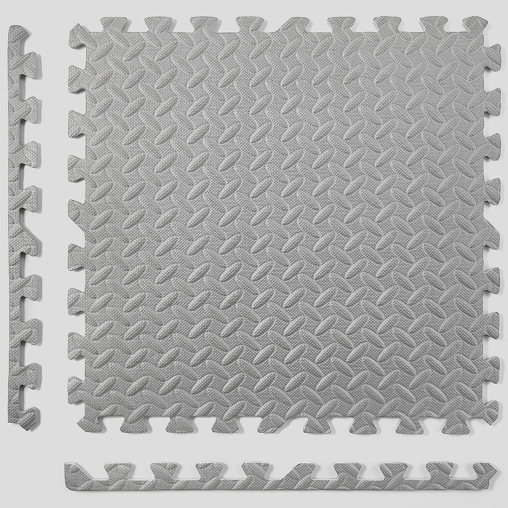 Phoenix Fitness Grey EVA Foam Floor Tile 60 x 60cm 4 Pack Image 2