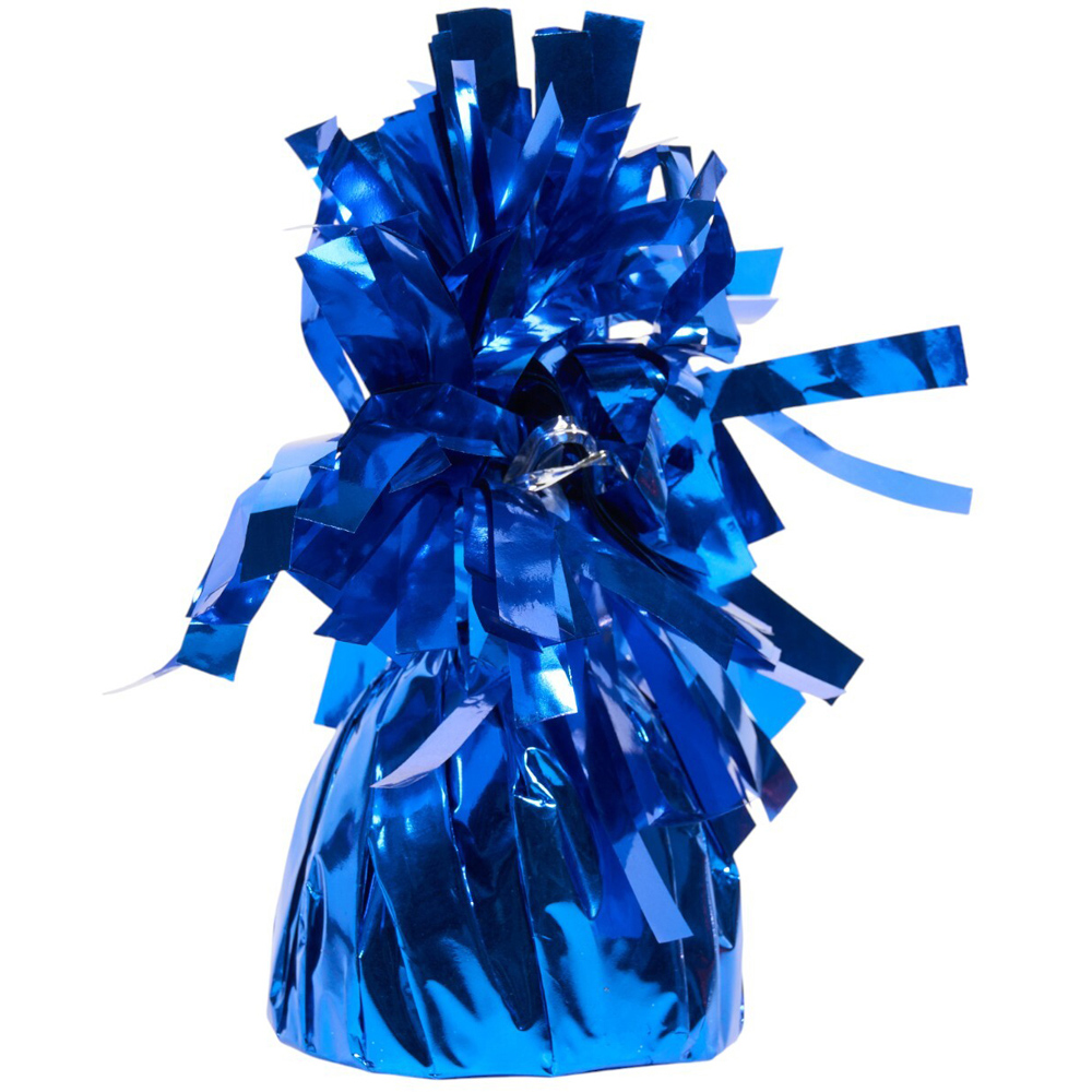 Red or Blue Foil Balloon Weight Image 2