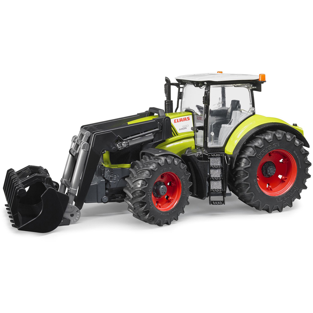 Bruder Kids Claas Axion 950 with Front Loader Playset Model Image 5