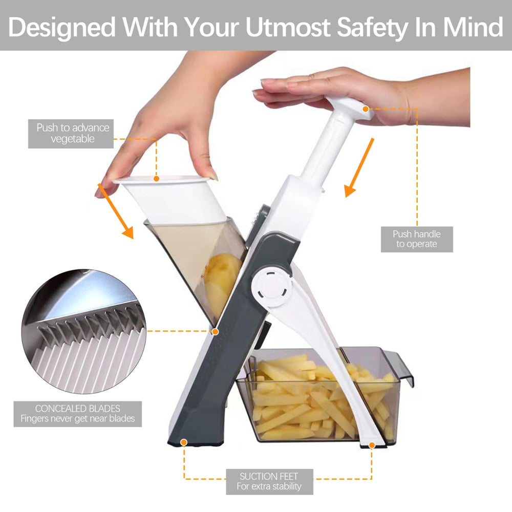 Alivio Multi-Functional Vegetable Slicer Image 9