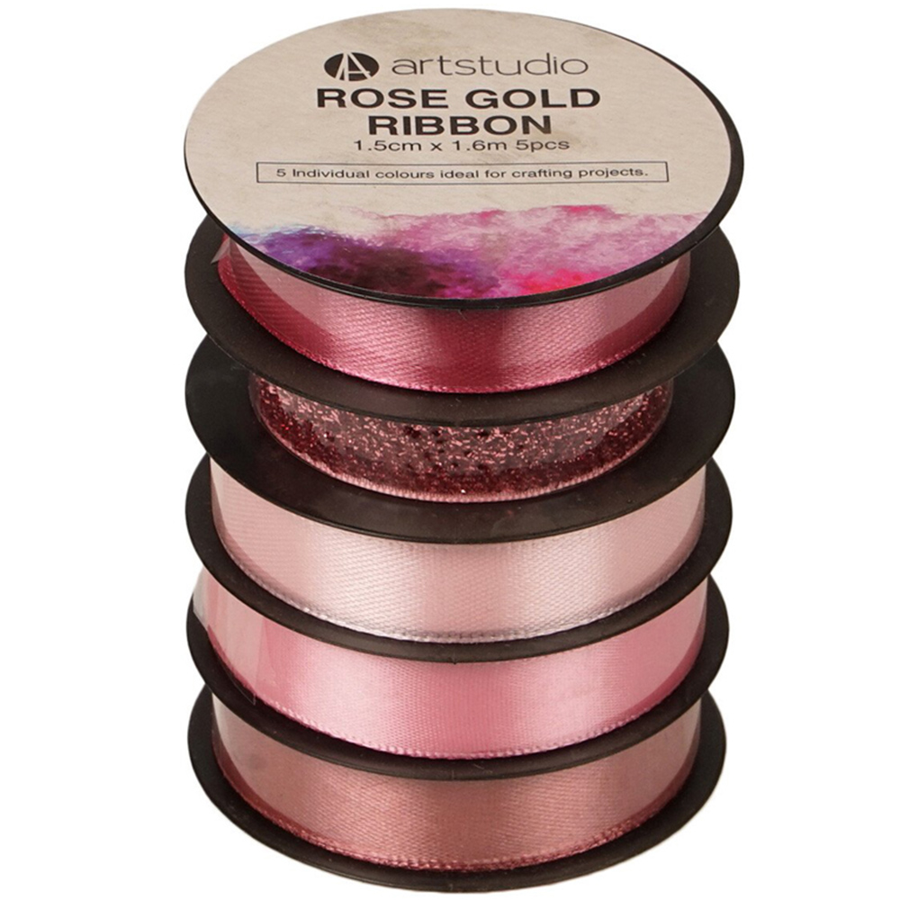 Art Studio Rose Gold Ribbon Image 1