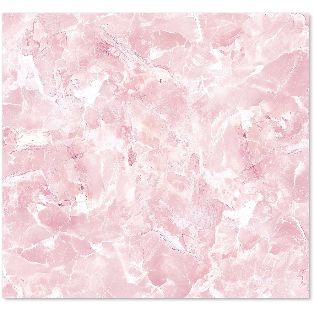 Warren Reed Designer Polished Pink Quartz Effect Glass Kitchen Splashback 65 x 70cm Image 2