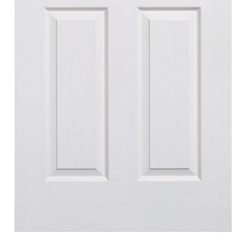 LPD Doors Mayfair White 2 Panel Glazed Internal Door 1981 x 686mm Image 3