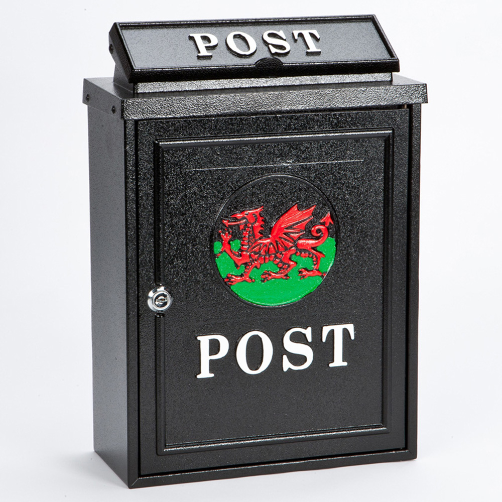 Arboria Garden Decor Dragon Post Box and Doormat Set Image 3