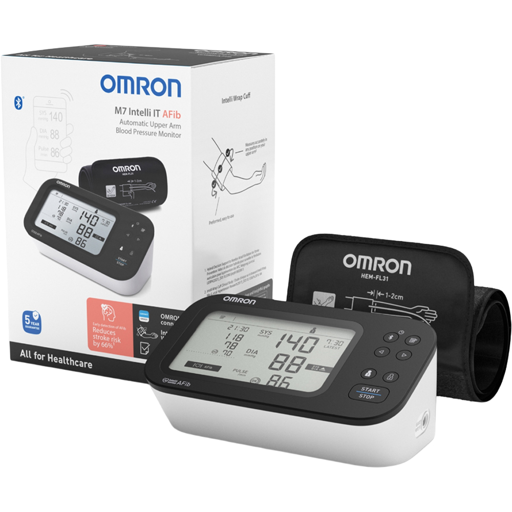Omron M7 Intelli IT AFib Automatic Upper Arm Blood Pressure Monitor Image 3