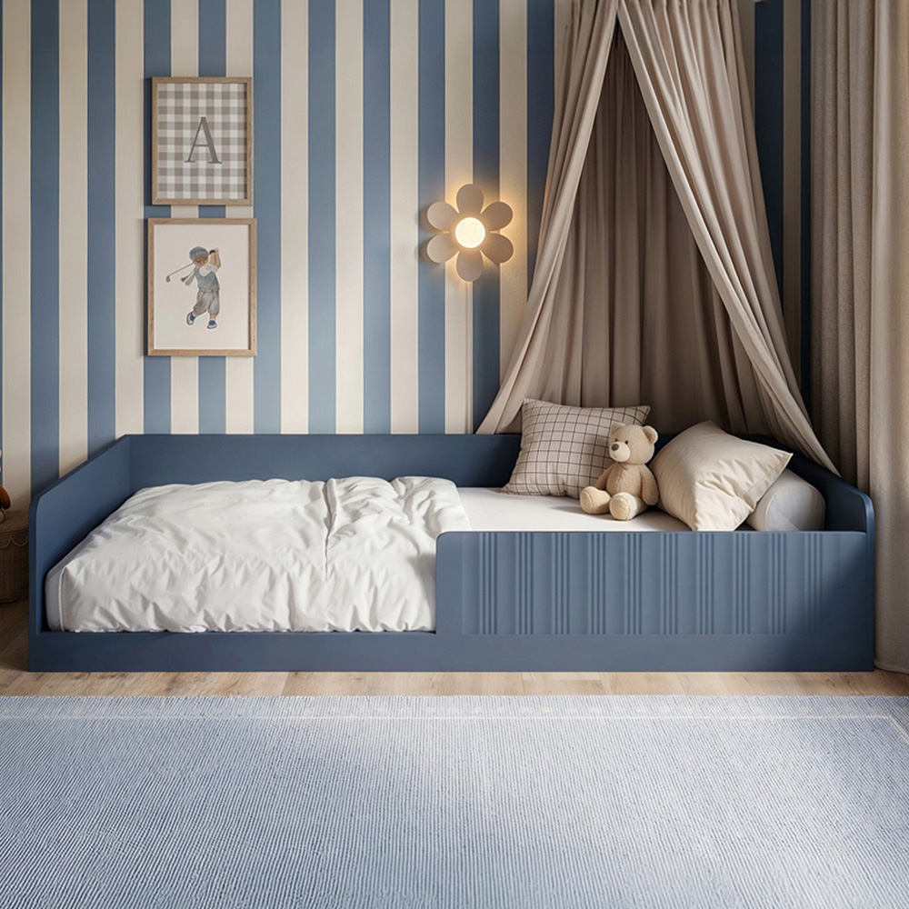 Flair Nadia Single Navy Montessori Bed Image 1