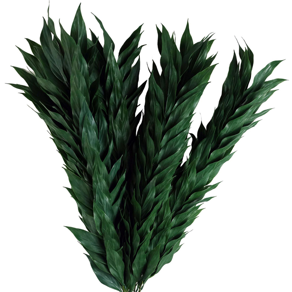 Leaf Artificial Plastic Decorative Leaf Spray 100cm 6 Pack Image 3