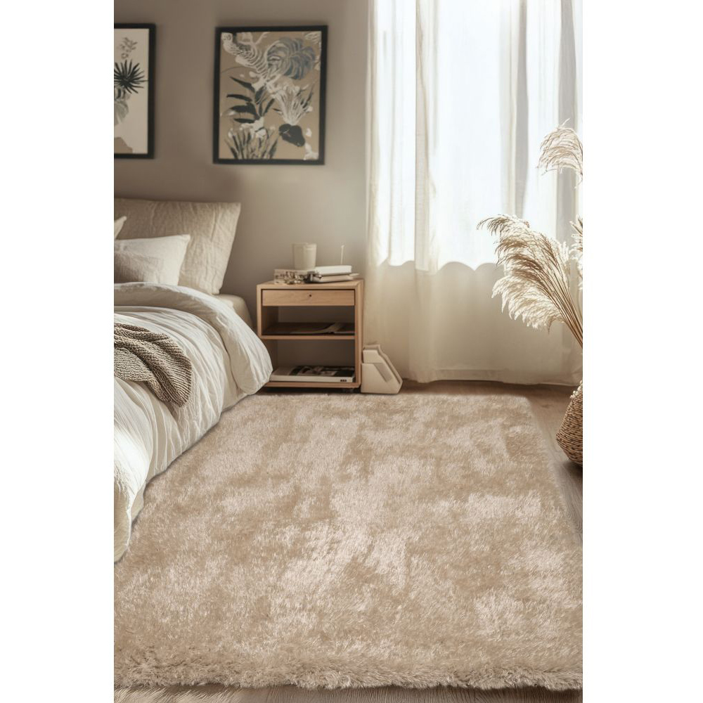 Homemaker Opulence Natural Shaggy Rug 200 x 290cm Image 5