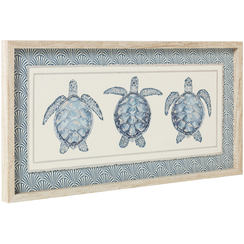 Under the Sea Linen Detail Mount Art Image 6