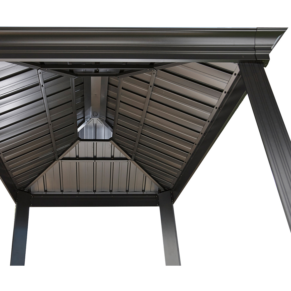 Sojag Messina Grey BBQ Shelter Image 3
