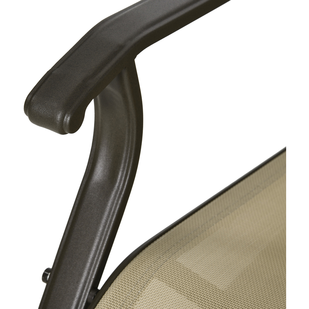 Outsunny 2 Seater Khaki Steel Bistro Set Image 3