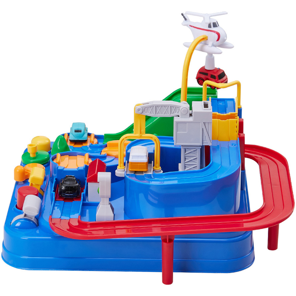 Living and Home Kids Large Vehicle Race Track Toy Set Image 3