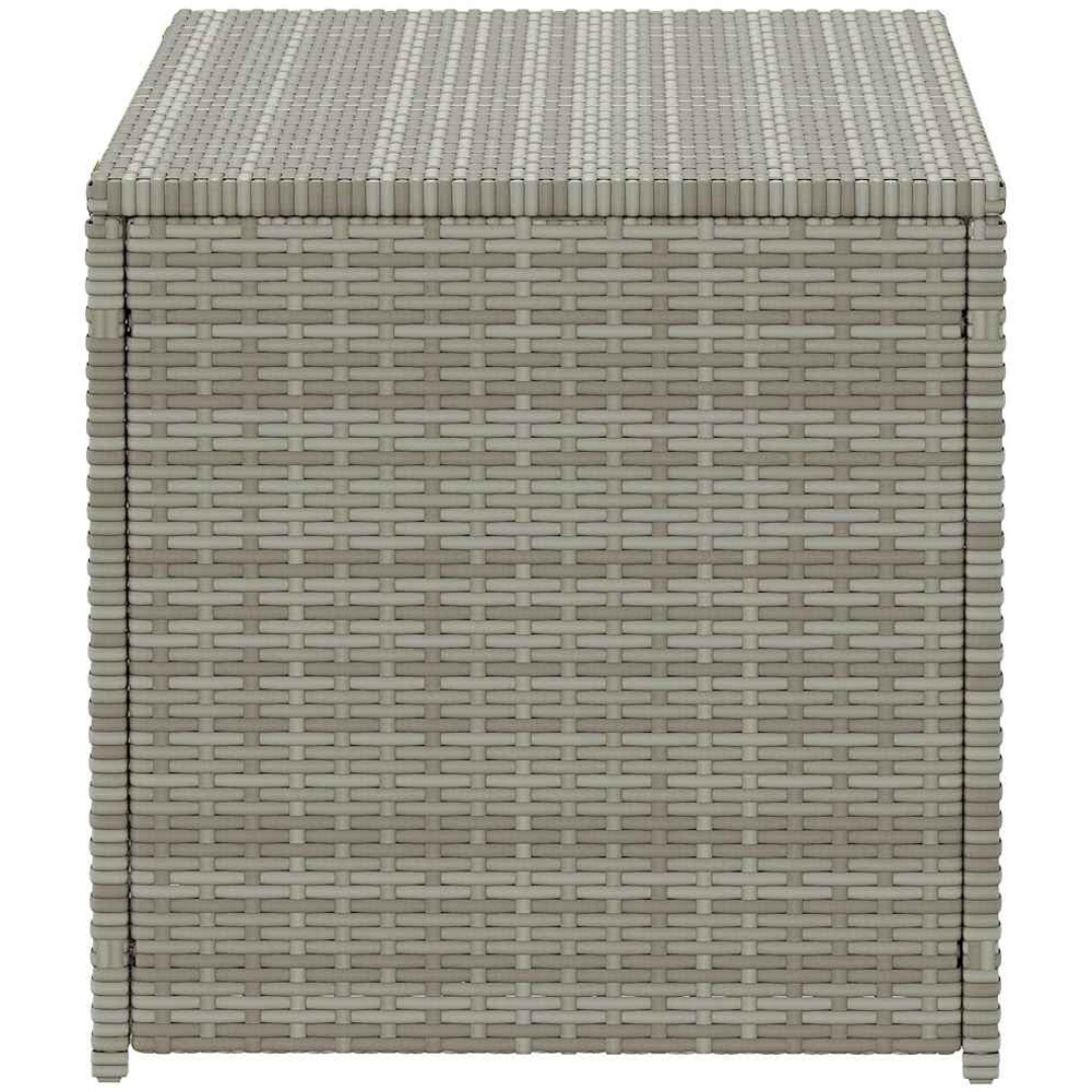 Walplus 100 x 50 x 50cm Grey Poly Rattan Garden Storage Box Image 6