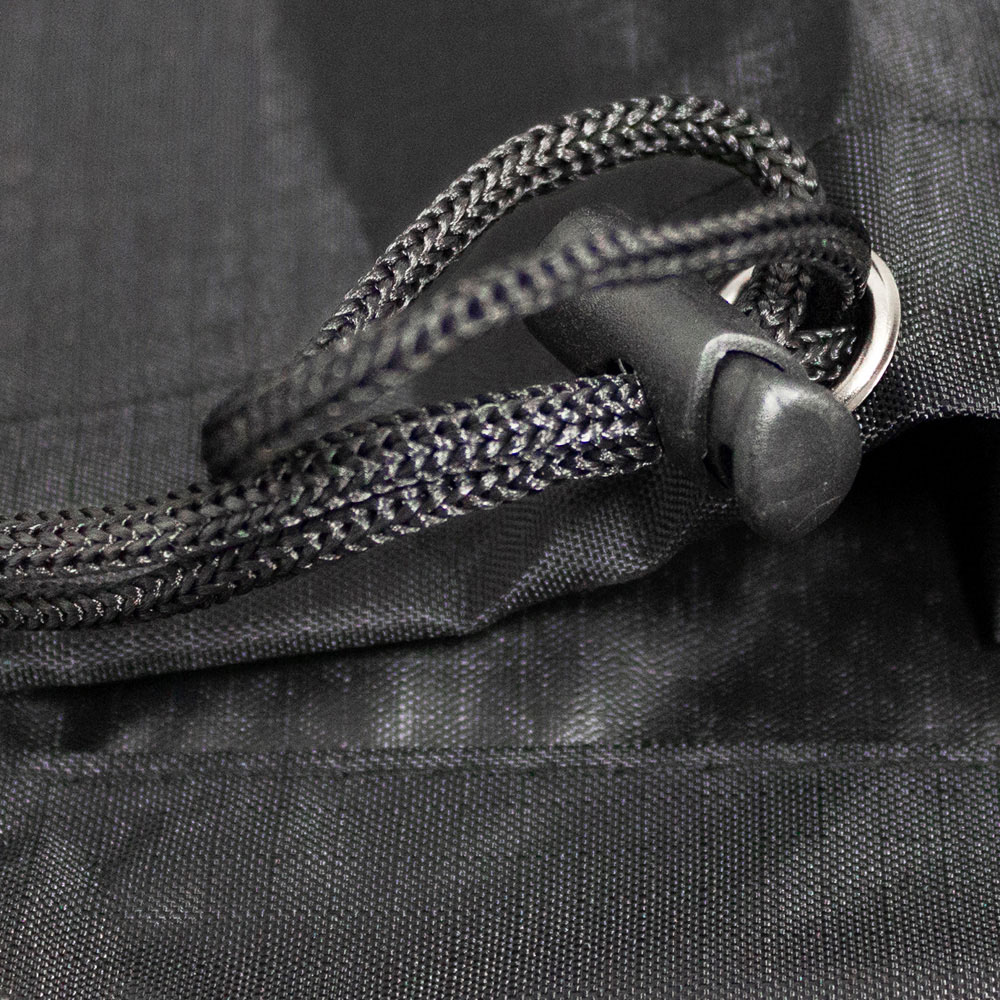 Oseasons Cozy Bay Acorn EZBreathe Left L Shape Black Patio Set Cover Image 2