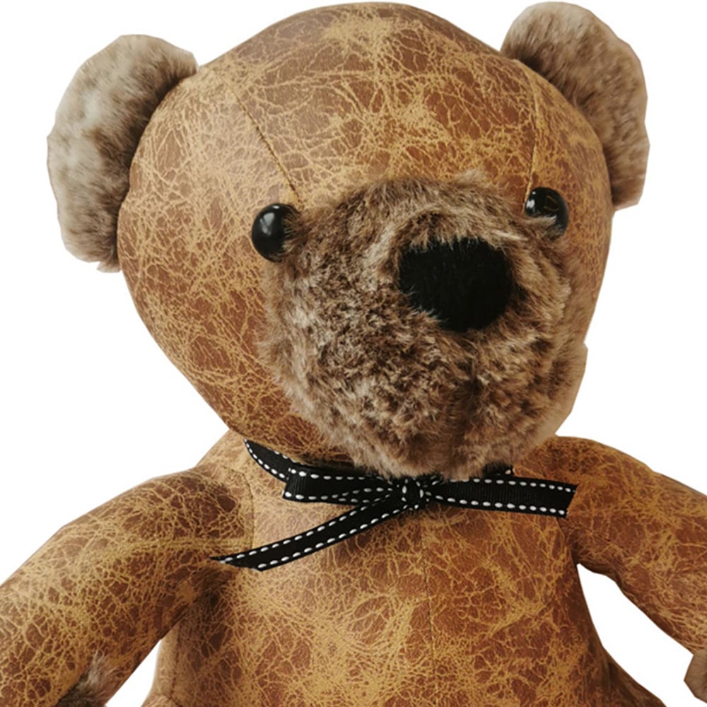 Acacia Home Brown Teddy Bear Door Stop 32cm 1.5kg Image 3