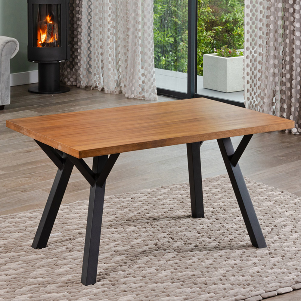Artemis Home Wooden Veneer Dining Table Image 1