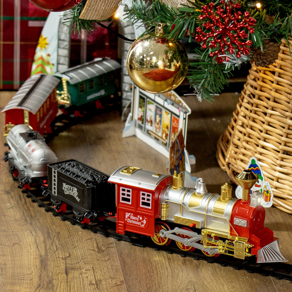 The Christmas Workshop Santa's Express Delivery Train Image 2