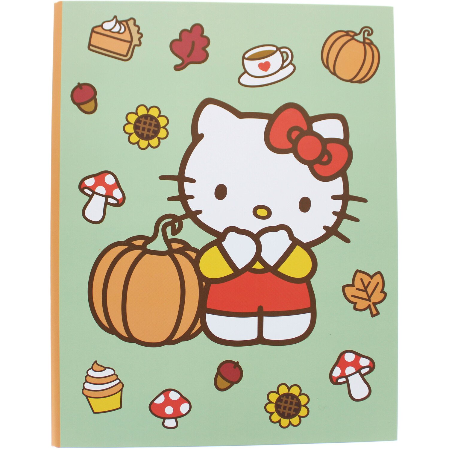 Pumpkin Hello Kitty Ringbinder Green Image 1