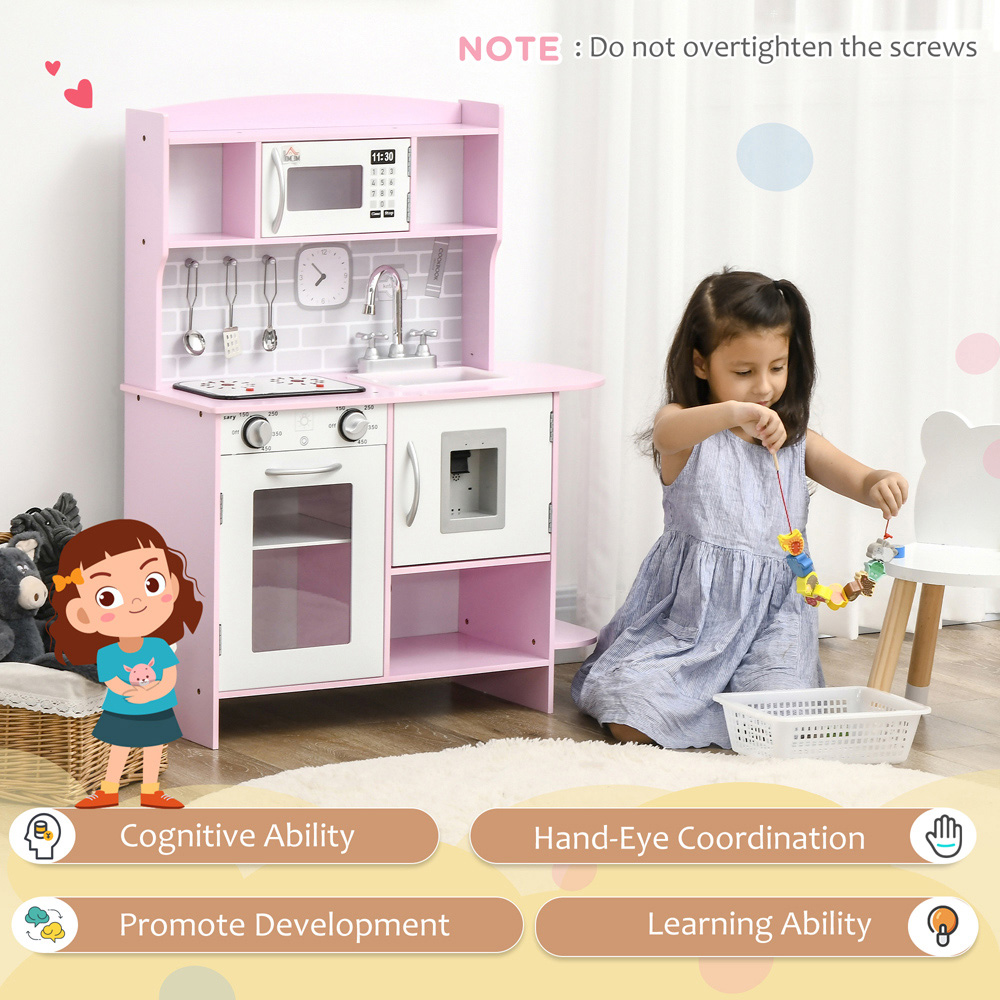 Tommy Toys Kids Kitchen Play Set with Microwave and Sink Image 6