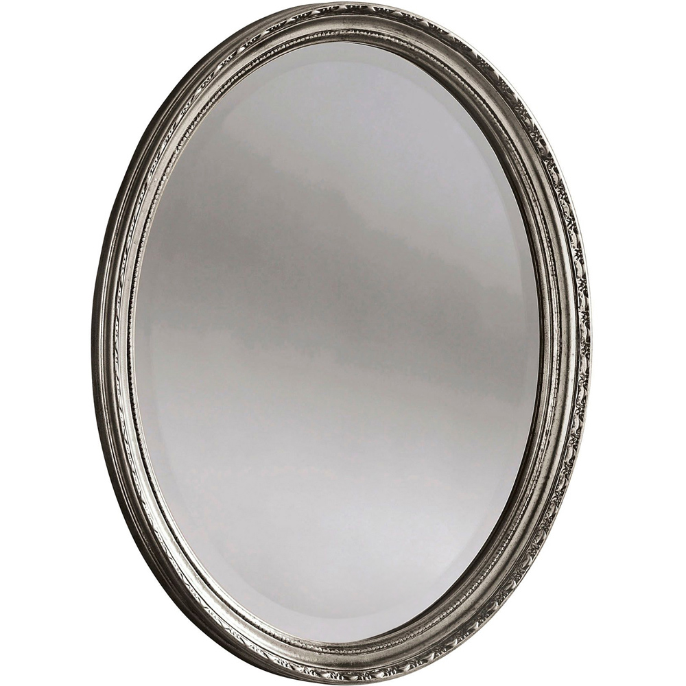 Yearn Gold Traditional Oval Wall Mirror 68 x 58cm Image 1