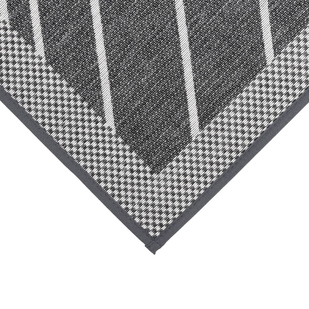 JVL Expression Stripes Rubber Backed Door Runner 50 x 150cm Image 4