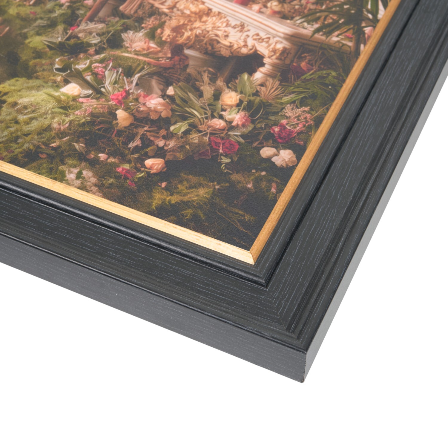 Ornate Swan Oasis Print Frame Image 4