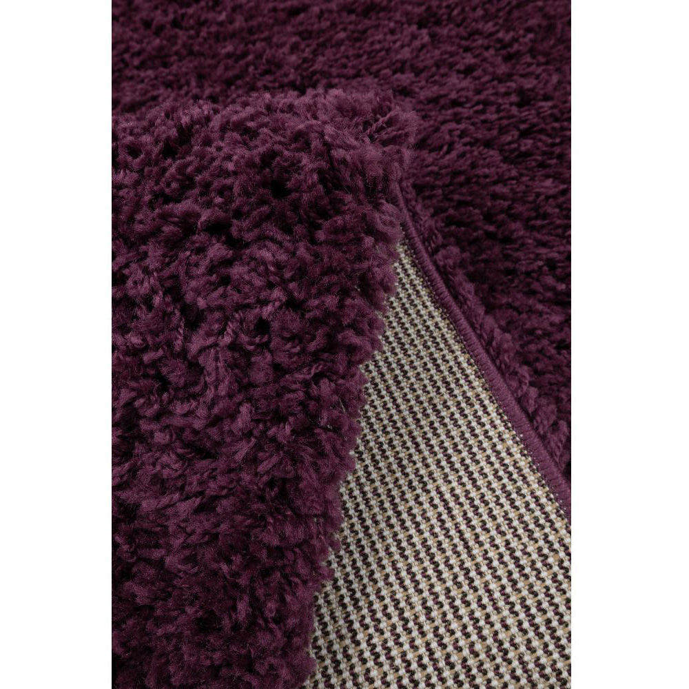 Homemaker Jazz Plum Shaggy Runner 60 x 110cm Image 3