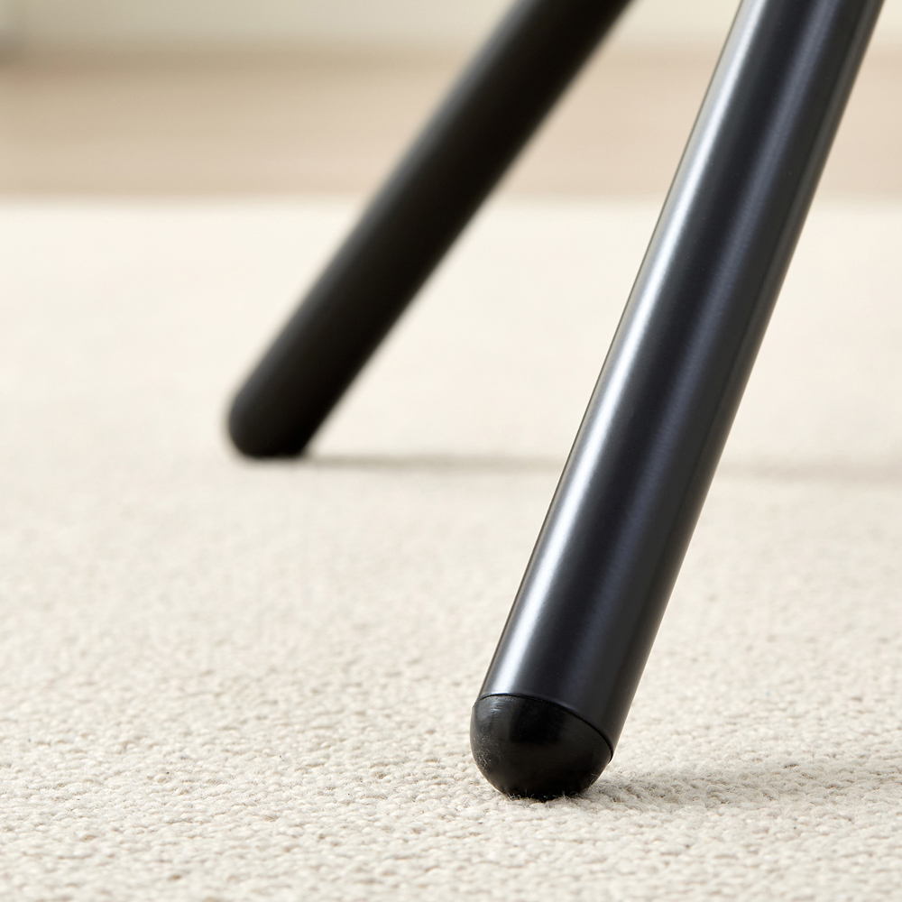 Indoor Living New York Amelia 4 Seater Round Dining Set Blue Image 3